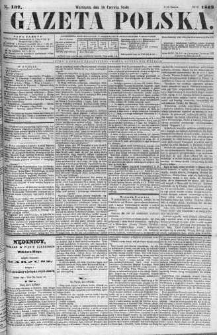 Gazeta Polska 1862 II, No 137