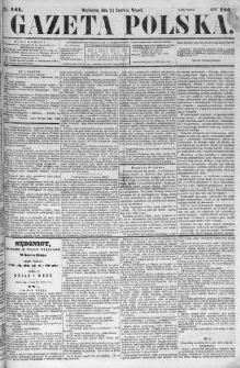 Gazeta Polska 1862 II, No 141