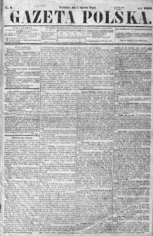 Gazeta Polska 1863 I, No1