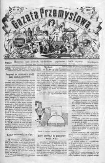 Gazeta Przemysłowa. Ilustrowany organ przemysłu, rękodzielnictwa i handlu krajowego 1866 IV, No 44