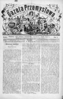Gazeta Przemysłowa. Ilustrowany organ przemysłu, rękodzielnictwa i handlu krajowego 1866, No 65
