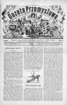 Gazeta Przemysłowa. Ilustrowany organ przemysłu, rękodzielnictwa i handlu krajowego 1867, No 100