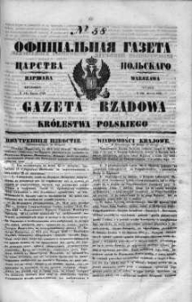 Gazeta Rządowa Królestwa Polskiego 1848 I, No 58