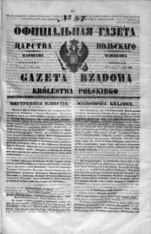 Gazeta Rządowa Królestwa Polskiego 1848 II, No 97