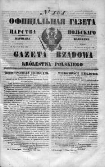 Gazeta Rządowa Królestwa Polskiego 1848 II, No 101