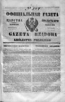 Gazeta Rządowa Królestwa Polskiego 1848 II, No 107