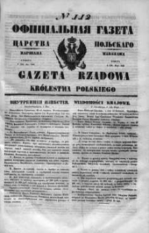 Gazeta Rządowa Królestwa Polskiego 1848 II, No 112