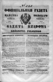 Gazeta Rządowa Królestwa Polskiego 1848 II, No 121