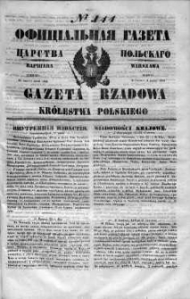 Gazeta Rządowa Królestwa Polskiego 1848 III, No 144