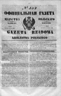 Gazeta Rządowa Królestwa Polskiego 1848 III, No 152