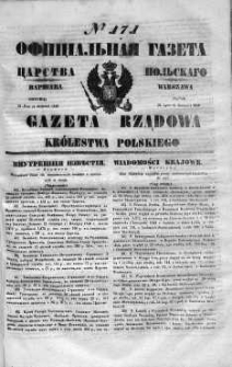 Gazeta Rządowa Królestwa Polskiego 1848 III, No 171