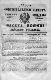 Gazeta Rządowa Królestwa Polskiego 1848 III, No 174