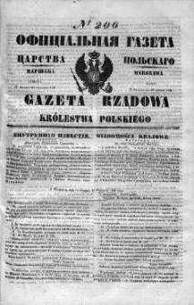 Gazeta Rządowa Królestwa Polskiego 1848 III, No 200