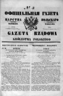 Gazeta Rządowa Królestwa Polskiego 1860 I, No 1