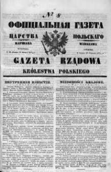 Gazeta Rządowa Królestwa Polskiego 1860 I, No 8