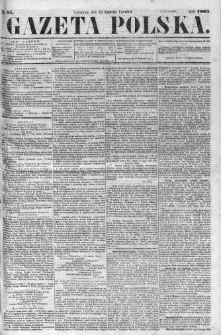 Gazeta Polska 1863 II, No 92