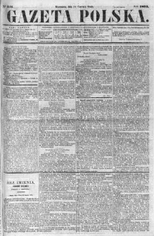 Gazeta Polska 1863 II, No 141