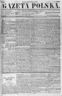 Gazeta Polska 1863 II, No 144