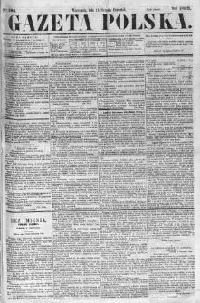 Gazeta Polska 1863 III, No 183