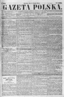 Gazeta Polska 1863 III, No 189