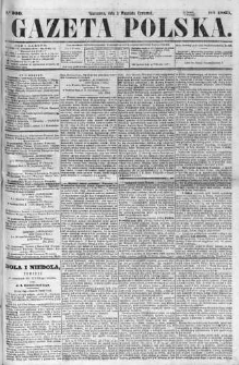 Gazeta Polska 1863 III, No 200