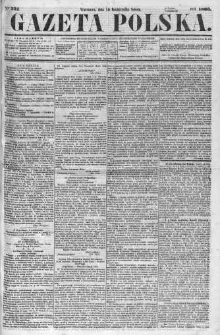 Gazeta Polska 1863 IV, No 231