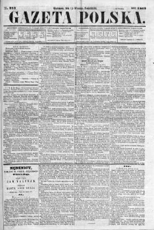 Gazeta Polska 1862 III, No 210