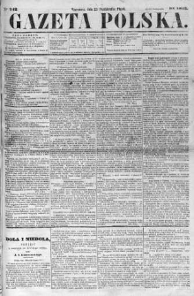 Gazeta Polska 1863 IV, No 242