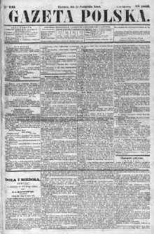 Gazeta Polska 1863 IV, No 243