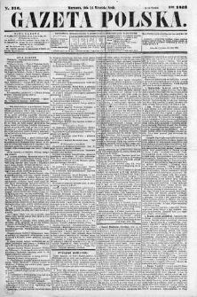 Gazeta Polska 1862 III, No 218