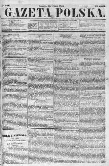 Gazeta Polska 1863 IV, No 278