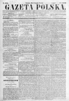 Gazeta Polska 1862 IV, No 254