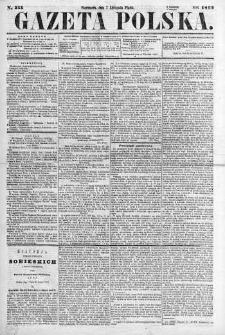 Gazeta Polska 1862 IV, No 255
