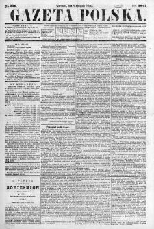 Gazeta Polska 1862 IV, No 256