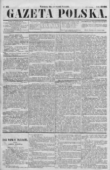Gazeta Polska 1866 I, No 13