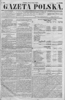 Gazeta Polska 1866 I, No 43