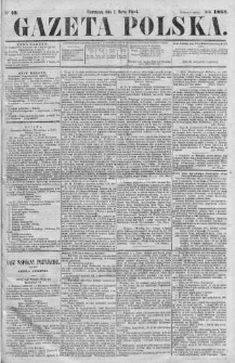 Gazeta Polska 1866 I, No 49