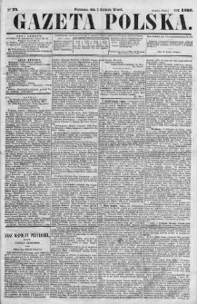Gazeta Polska 1866 II, No 75