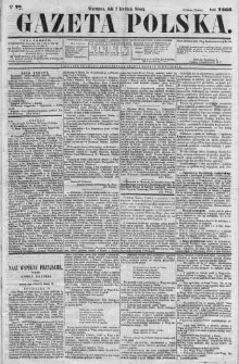 Gazeta Polska 1866 II, No 79