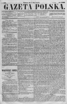 Gazeta Polska 1866 II, No 110