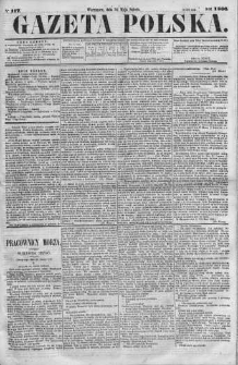 Gazeta Polska 1866 II, No 117