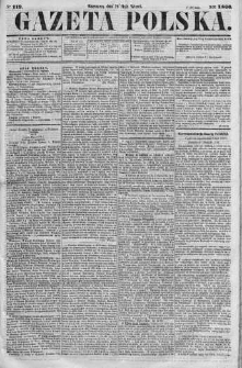 Gazeta Polska 1866 II, No 119