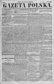 Gazeta Polska 1866 II, No 141