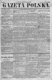 Gazeta Polska 1866 II, No 142