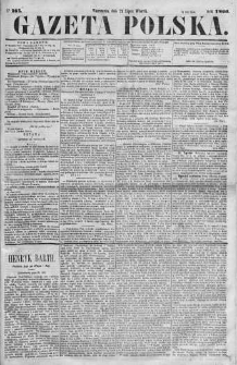 Gazeta Polska 1866 III, No 165