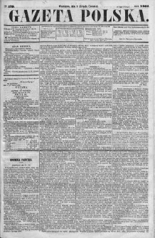 Gazeta Polska 1866 III, No 179