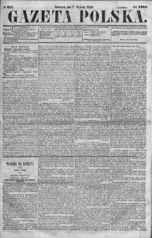 Gazeta Polska 1866 III, No 212