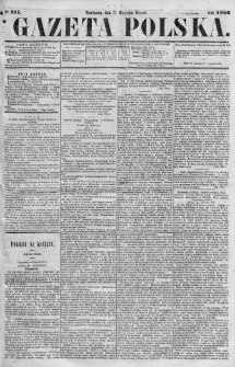 Gazeta Polska 1866 III, No 215