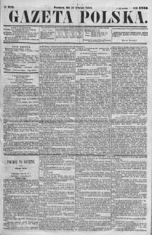 Gazeta Polska 1866 III, No 219