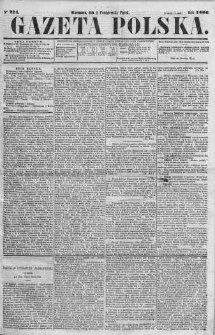 Gazeta Polska 1866 IV, No 224